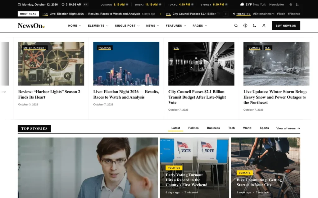 NewsOn screenshot
